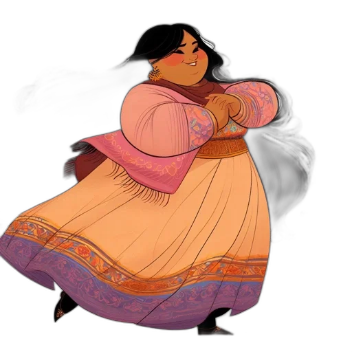 dress, concept art, watercolor, fantasy art, cartoon, fire, animated, female transparent PNG cut-out