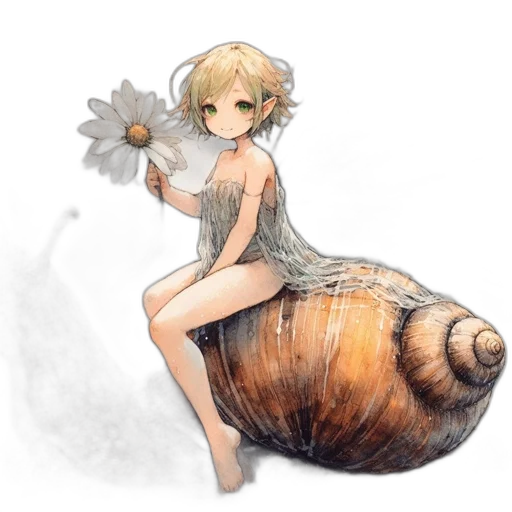 creature, animal, dress, dragon, watercolor, concept art, fantasy art, pixel art transparent PNG cut-out