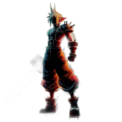 staff, mask, dragon, weapon, concept art, pixel art, 3d render, fantasy art transparent PNG cut-out