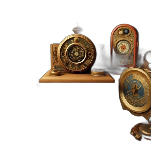 concept art, 3d render, photorealistic, fantasy art, antique, room, filled, intricately transparent PNG cut-out