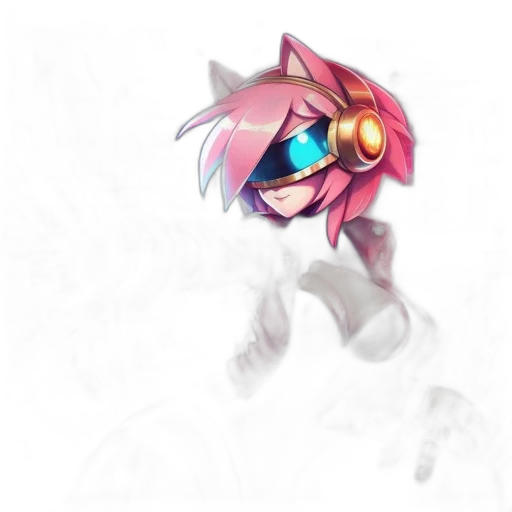 mask, robot, weapon, dragon, concept art, anime, pixel art, fantasy art transparent PNG cut-out