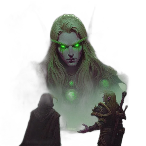 creature, concept art, fantasy art, comic book art, pixel art, fog, fire, forest transparent PNG cut-out