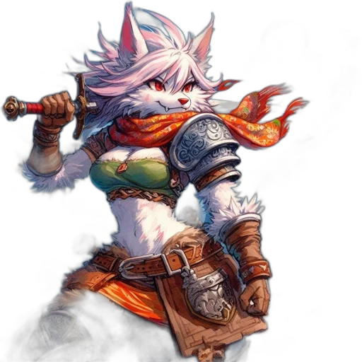 staff, weapon, fantasy art, concept art, pixel art, watercolor, fox-like, anthropomorphic transparent PNG cut-out