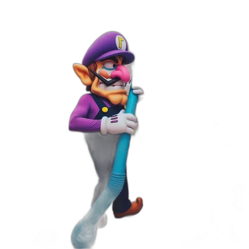 staff, hat, mask, weapon, 3d render, concept art, pixel art, cartoon transparent PNG cut-out