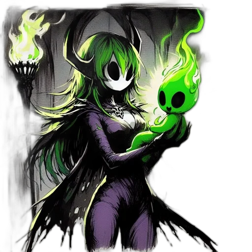 mask, staff, creature, dragon, concept art, fantasy art, pixel art, comic book art transparent PNG cut-out