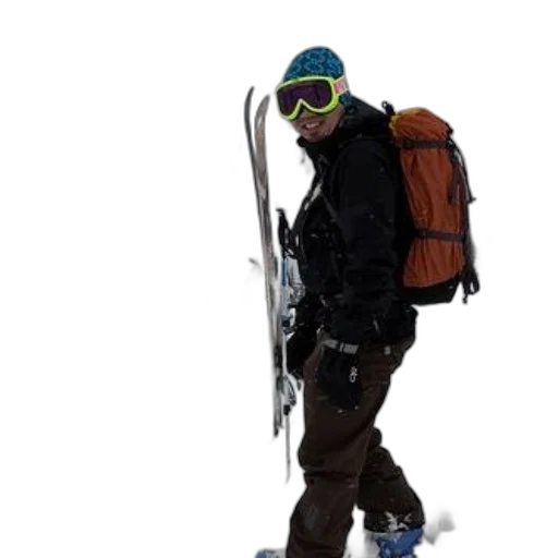 staff, jacket, 3d render, concept art, photorealistic, person, ski, gear transparent PNG cut-out