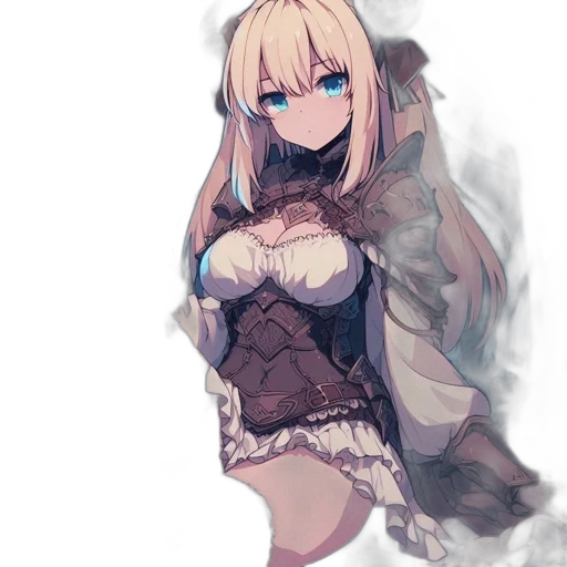 dress, dragon, robot, weapon, anime, fantasy art, pixel art, concept art transparent PNG cut-out