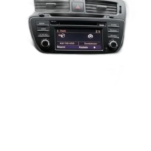 car, first, image, shows, interior, focus, dashboard, there transparent PNG cut-out