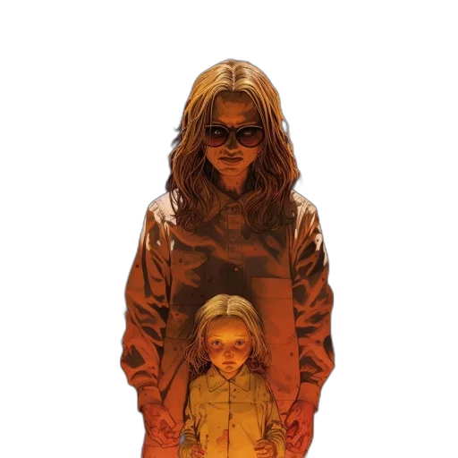 jacket, mask, concept art, comic book art, pixel art, photorealistic, fire, outer space transparent PNG cut-out