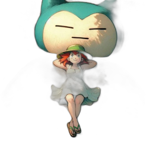 hat, dress, mask, staff, concept art, 3d render, pixel art, fantasy art transparent PNG cut-out
