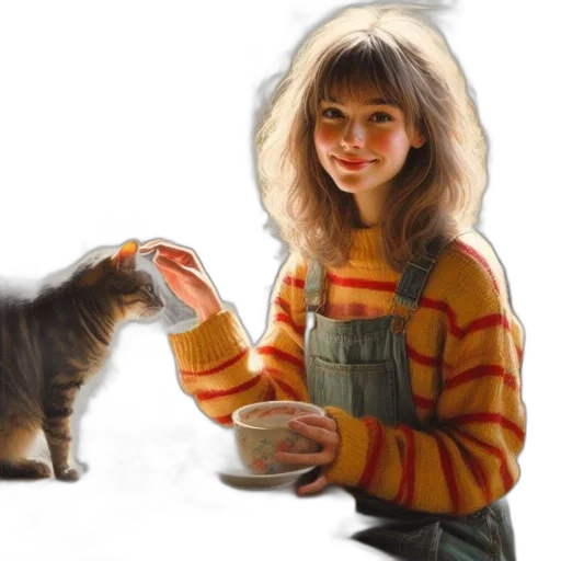 animal, creature, food, oil painting, photorealistic, concept art, fantasy art, forest transparent PNG cut-out