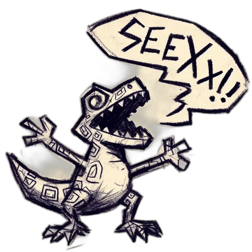 dragon, creature, robot, concept art, dinosaur-robot, hybrid, metallic, features transparent PNG cut-out