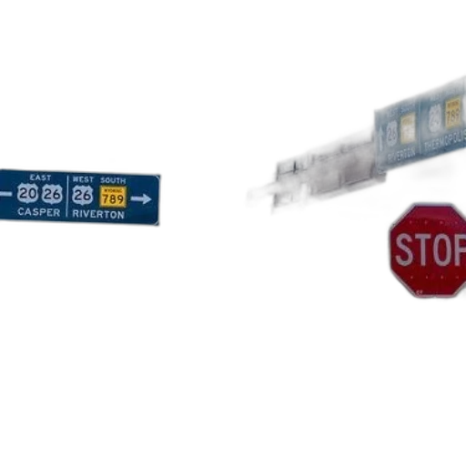weapon, robot, 3d render, concept art, pixel art, stop, sign, intersection transparent PNG cut-out