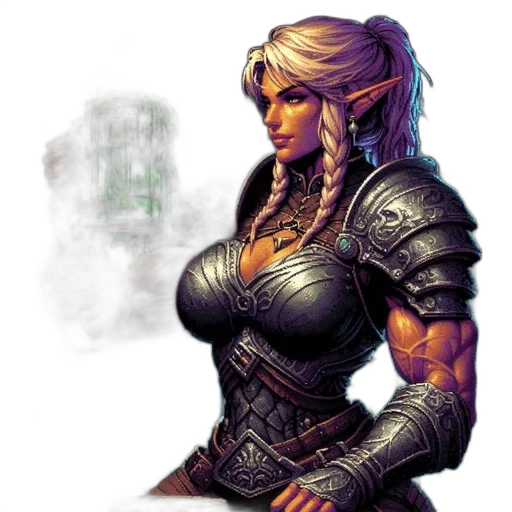 sword, dragon, fantasy art, concept art, pixel art, comic book art, dark, muscular transparent PNG cut-out