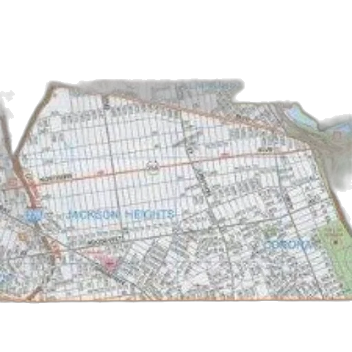 street, map, queens, staten, island, featuring, full, index transparent PNG cut-out