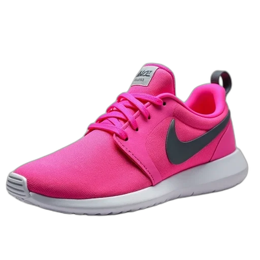 shoes, vaporwave, 3d render, neon transparent PNG cut-out