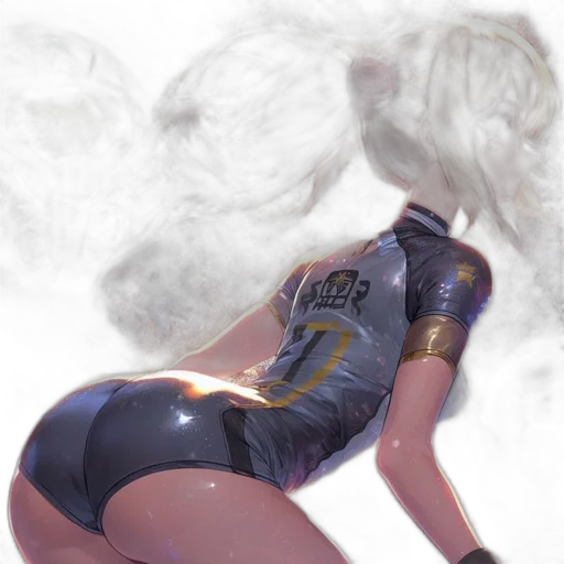 weapon, robot, hair, dress, fantasy art, concept art, photorealistic, anime transparent PNG cut-out