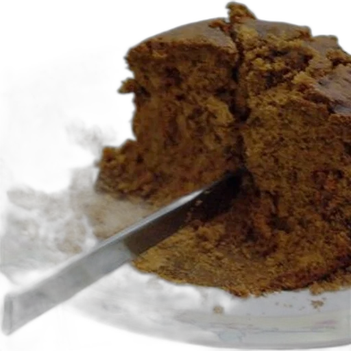 food, crown, weapon, staff, slice, gingerbread, cake, plate transparent PNG cut-out