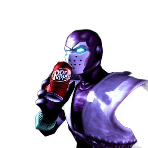 robot, bottle, food, weapon, vaporwave, 3d render, concept art, pixel art transparent PNG cut-out