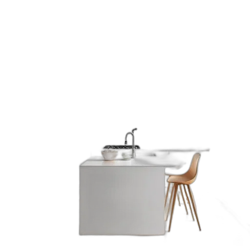furniture, 3d render, concept art, photorealistic transparent PNG cut-out