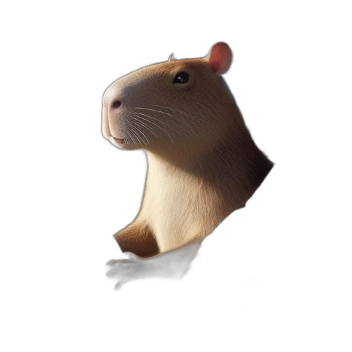 animal, creature, hat, staff, 3d render, photorealistic, concept art, pixel art transparent PNG cut-out