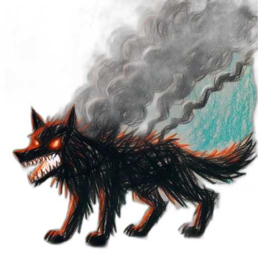 creature, animal, dragon, staff, concept art, fantasy art, watercolor, pixel art transparent PNG cut-out