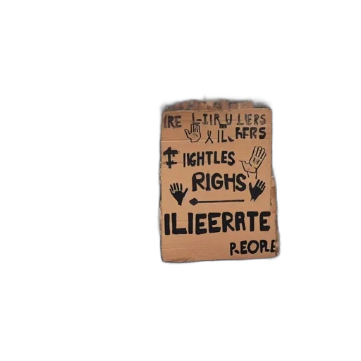bottle, diverse, groups, protesters, gather, historic, site, holding transparent PNG cut-out