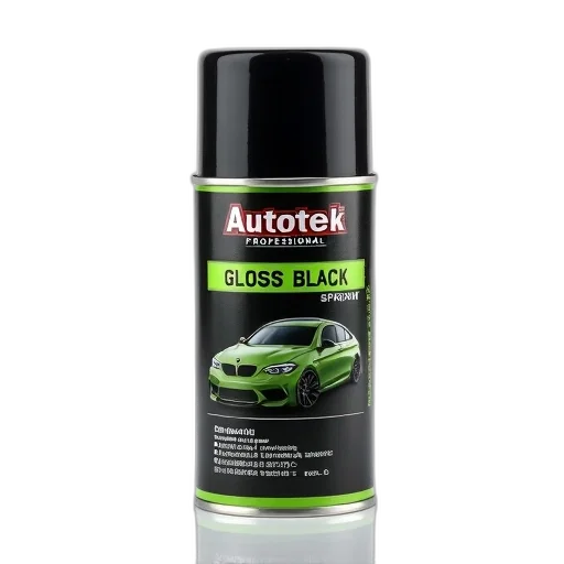 car, photorealistic, black, cylindrical, container, green, label, featuring transparent PNG cut-out