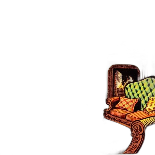 furniture, crown, food, pixel art, concept art, photorealistic, image, portrays transparent PNG cut-out