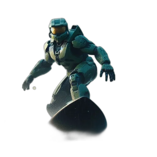 robot, creature, weapon, concept art, 3d render, fantasy art, outer space, blue transparent PNG cut-out