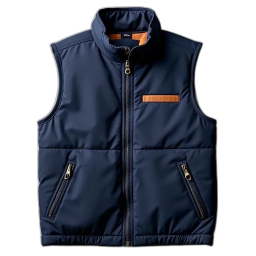 jacket, navy, vest, two transparent PNG cut-out