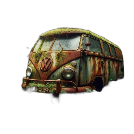 car, hat, mask, watercolor, concept art, photorealistic, fantasy art, abandoned transparent PNG cut-out