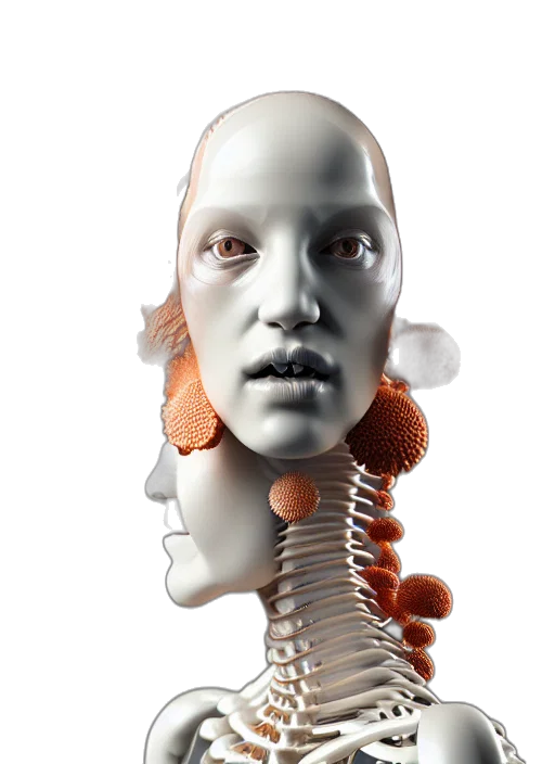 jewelry, face, mask, robot transparent PNG cut-out