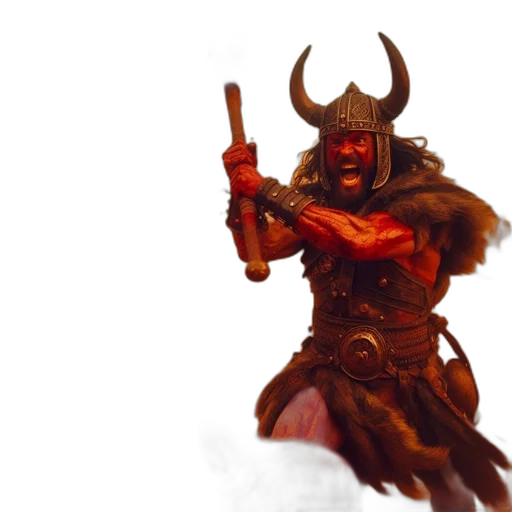 sword, staff, concept art, fantasy art, 3d render, comic book art, fire, red transparent PNG cut-out