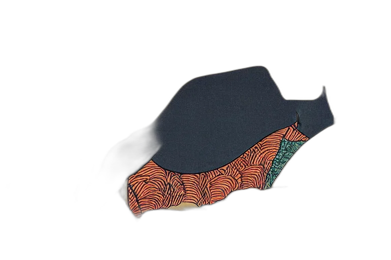 hat, mask, crown, dragon transparent PNG cut-out