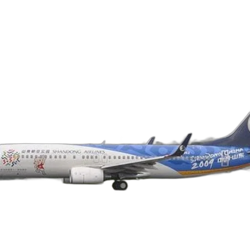 staff, 3d render, shandong, airlines, airplane, taking, off, runway transparent PNG cut-out