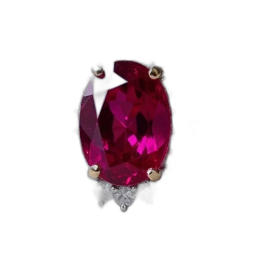 jewelry, crown, natural, burmese, ruby, ring, white, topaz transparent PNG cut-out