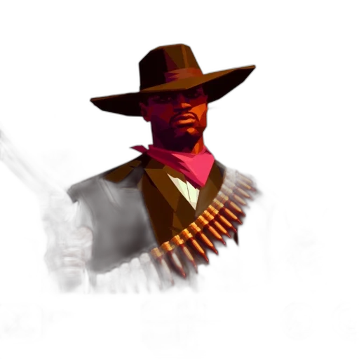 hat, weapon, staff, concept art, pixel art, comic book art, 3d render, red transparent PNG cut-out