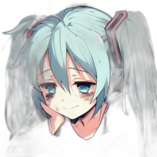 face, creature, robot, mask, anime, watercolor, pixel art, cartoon transparent PNG cut-out