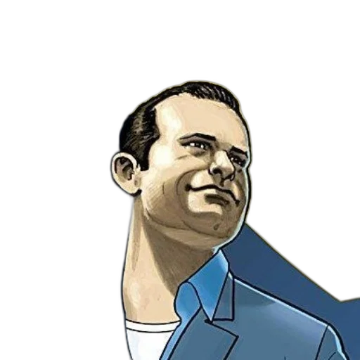 staff, face, jacket, robot, cartoon, comic book art, concept art, 3d render transparent PNG cut-out