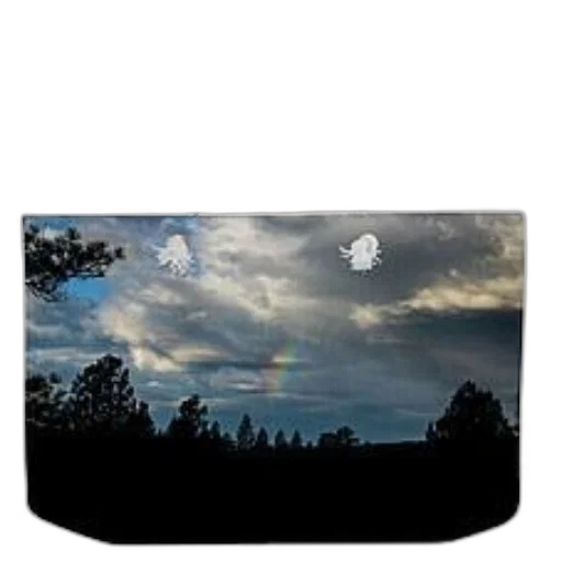 hat, umbrella, car, jewelry, photorealistic, sunset, dramatic, sky transparent PNG cut-out