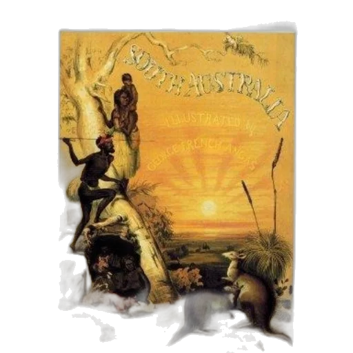 forest, sunset, fire, book, cover, title, south, australia transparent PNG cut-out
