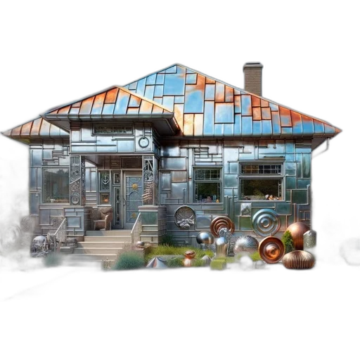 building, concept art, 3d render, pixel art, watercolor, blue, image, showcases transparent PNG cut-out