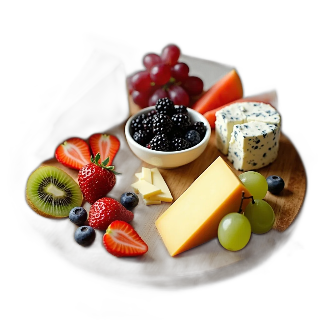 food, 3d render, photorealistic, monochrome, wooden, cutting, board, various transparent PNG cut-out
