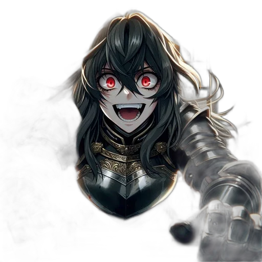mask, face, weapon, crown, concept art, fantasy art, anime, comic book art transparent PNG cut-out