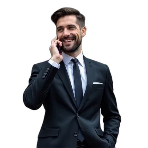 staff, jacket, face, cartoon, photorealistic, man, dark, suit transparent PNG cut-out