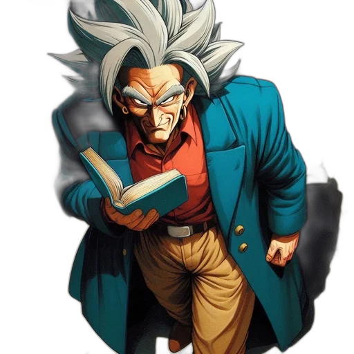 jacket, staff, mask, face, concept art, anime, comic book art, pixel art transparent PNG cut-out