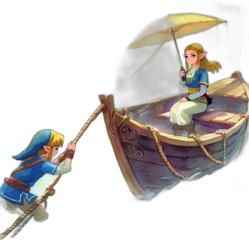 umbrella, sword, weapon, staff, concept art, fantasy art, pixel art, 3d render transparent PNG cut-out