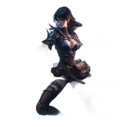 weapon, staff, sword, concept art, 3d render, fantasy art, pixel art, dark transparent PNG cut-out