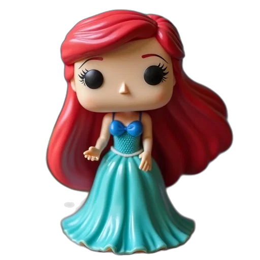 jewelry, dress, crown, 3d render, concept art, cartoon, ariel, pop transparent PNG cut-out